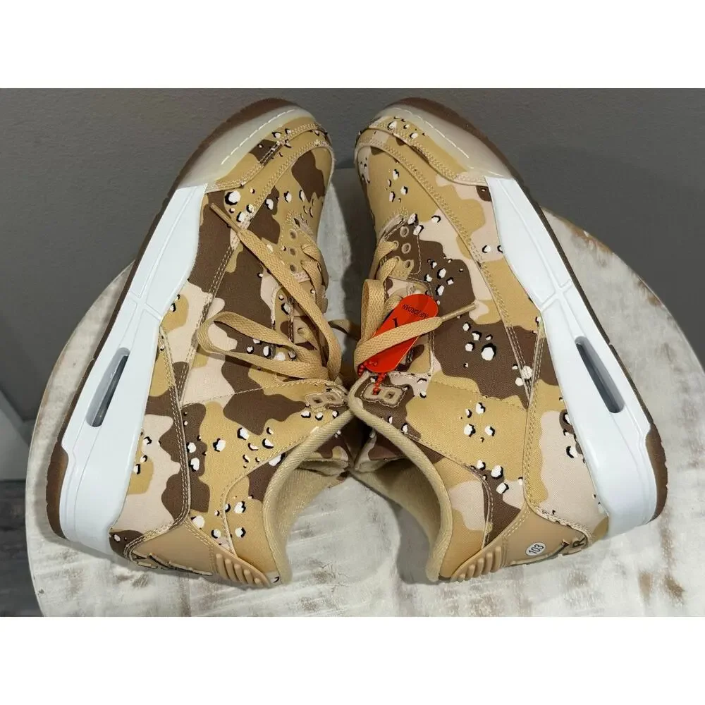 Jordan 3 Retro Desert Camo Size 10w 8.5m HM4301-200